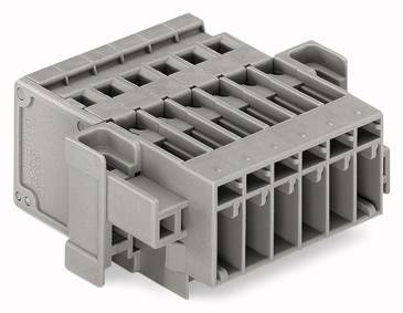 WAGO Cable de caja de enchufe 769 Número total de polos 10 Dimensión modular: 5 mm 769-610/004-000 25 UD(S).