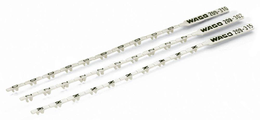 WAGO 209-335 Tiras de etiquetado Blanco 10 UD(S).-0