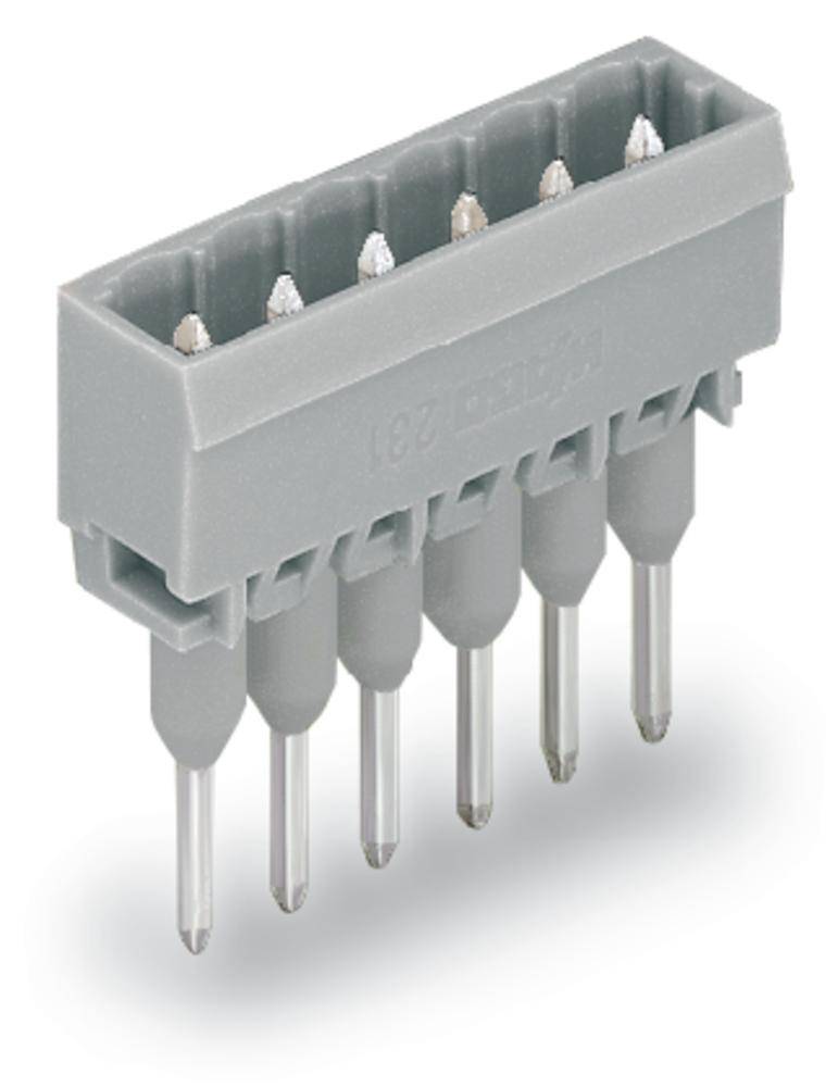 WAGO Regleta de conectores macho (estándar) 300 Número total de polos 10 Dimensión modular: 5 mm 231-170/003-000 100 UD(S).