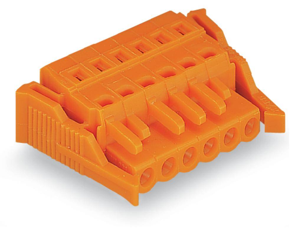 WAGO Cable de caja de enchufe 231 Número total de polos 10 Dimensión modular: 5.08 mm 231-310/037-000 25 UD(S).