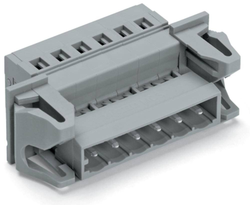 WAGO Regleta de conectores macho (estándar) 300 Número total de polos 10 Dimensión modular: 5 mm 231-610/114-000 25 UD(S).