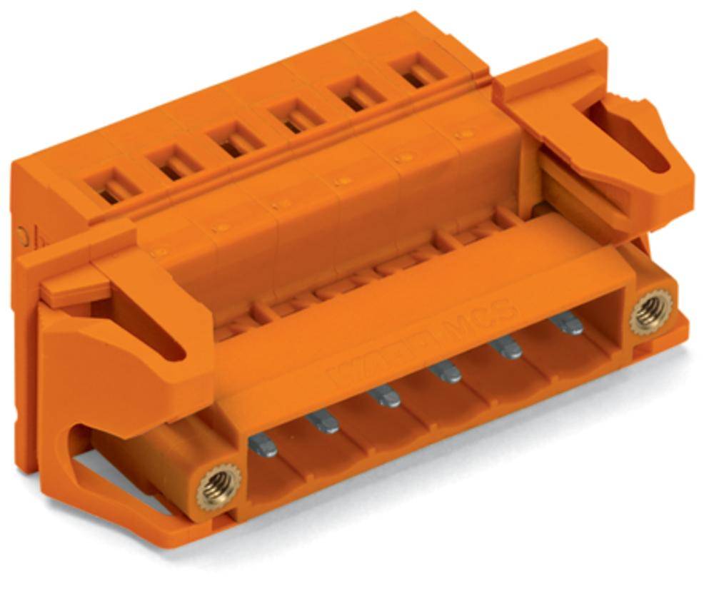 WAGO Regleta de conectores macho (estándar) 300 Número total de polos 4 Dimensión modular: 5.08 mm 231-634/129-000 50 UD-0