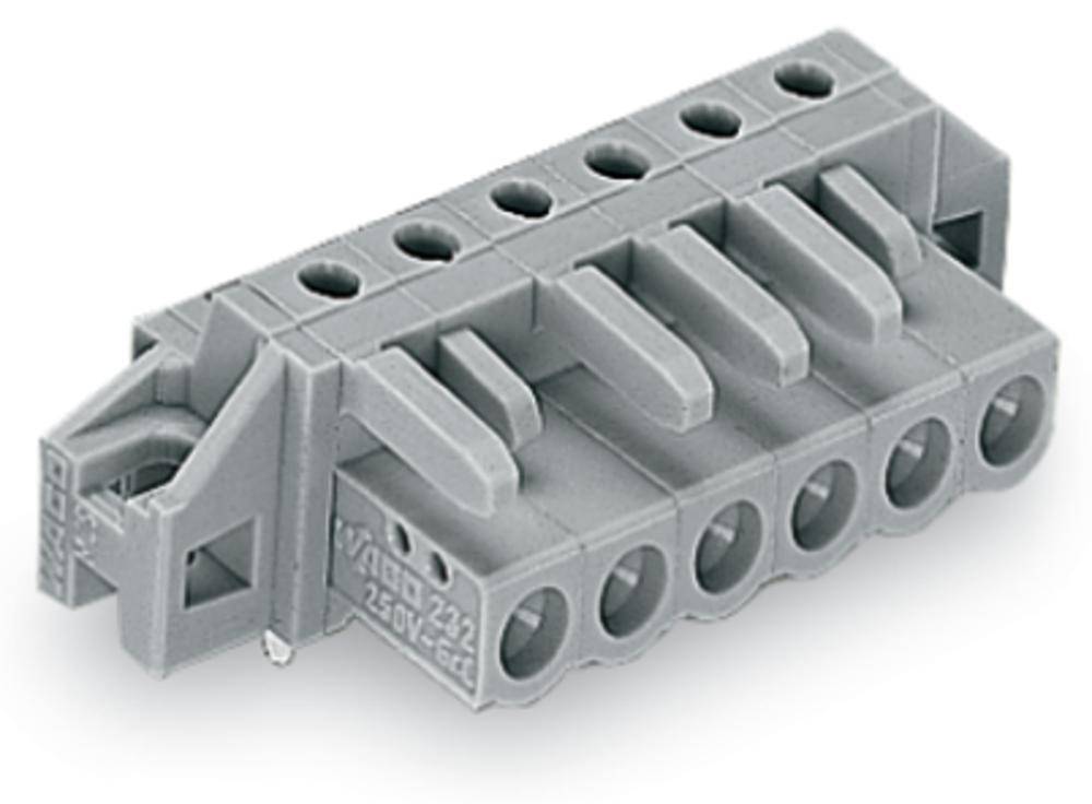 WAGO Placa de alojamiento de terminales 232 Número total de polos 10 Dimensión modular: 5 mm 232-240/031-000 25 UD(S).