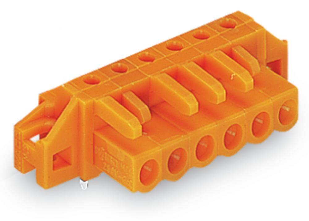 WAGO Placa de alojamiento de terminales 232 Número total de polos 10 Dimensión modular: 5.08 mm 232-270/031-000 25 UD(S).