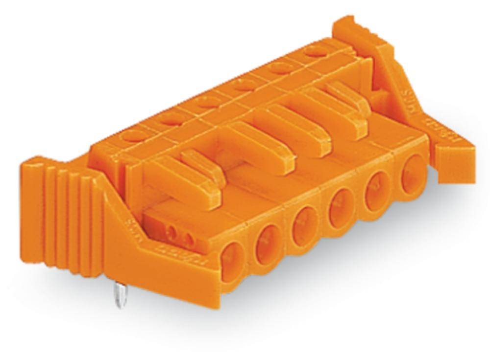 WAGO Placa de alojamiento de terminales 232 Número total de polos 10 Dimensión modular: 5.08 mm 232-270/039-000 25 UD(S).