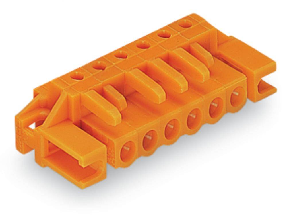 WAGO Placa de alojamiento de terminales 232 Número total de polos 10 Dimensión modular: 5.08 mm 232-270/047-000 25 UD(S).