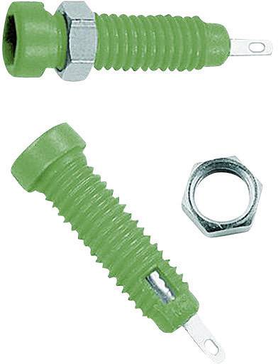Stäubli LB2-IF Casquillo de laboratorio Conector hembra, instalación vertical Ø del pasador: 2 mm Verde 1 UD(S).