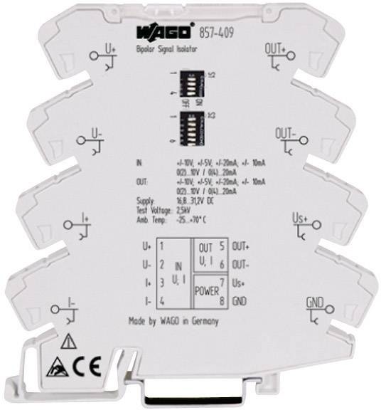 WAGO 857-409 857-409 Amplificador de aislamiento 1 UD(S).-0