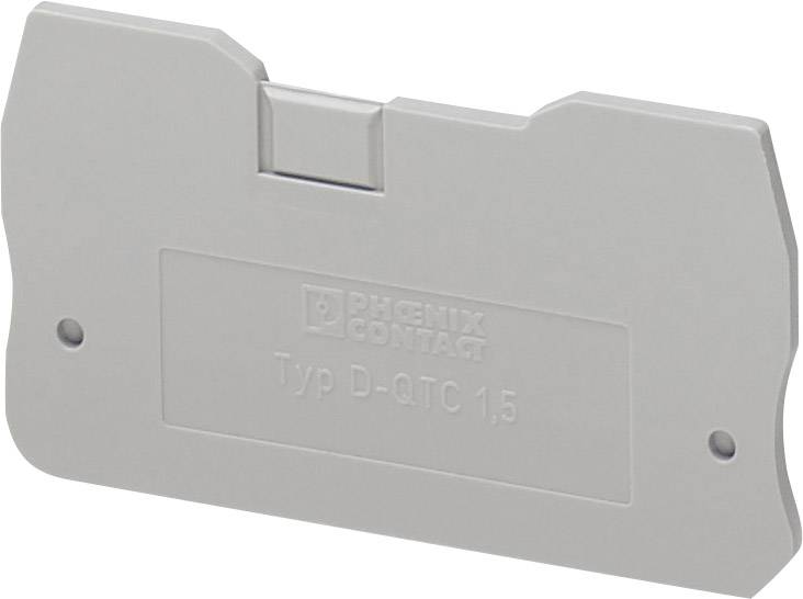 Phoenix Contact 3205161 Tapa de cierre Compatible con (datos): QTC 1.5, QTC 1.5-PE 1 UD(S).-0