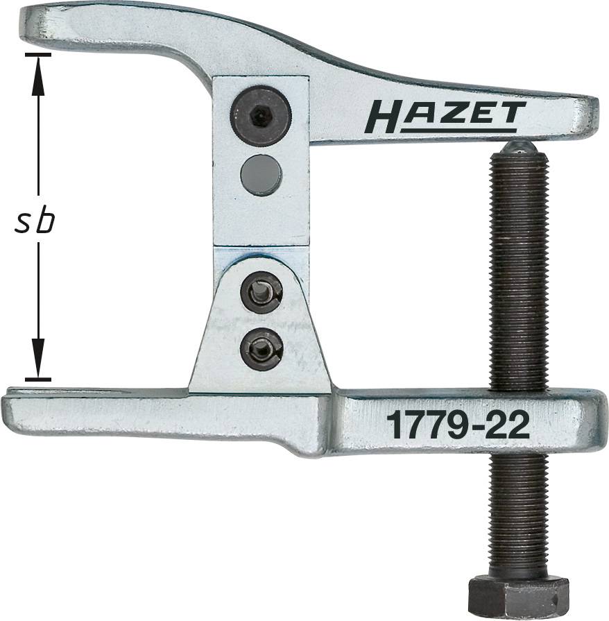 Hazet 1779-22 Extractor de articulación esférica Rango de sujeción 20 mm-0