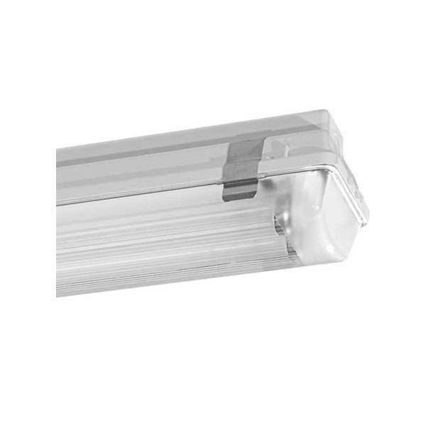 Pracht Pracht Luminarias resistentes a la humedad Lámpara fluorescente G13 58 W Blanco Gris