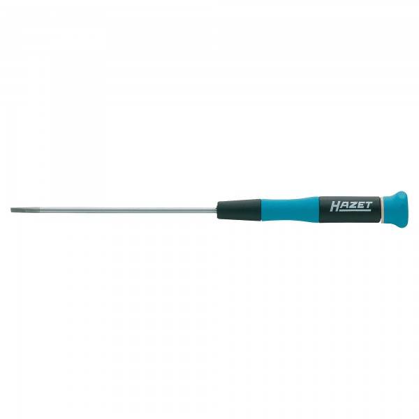 Hazet Electrónica y mecánica de precisión Destornillador de ranura Anchura de la cuchilla: 2 mm Longitud de la cuchilla: 60 mm
