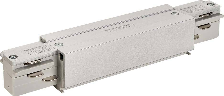 Eutrac 145664 Componente de alto voltaje con sistema de riel Conector longitudinal SLV Plata-0