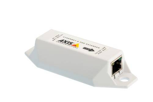AXIS AXIS T8129 PoE Extender - Repeater - 100 PoE Extender 10 / 100 MBit/s IEEE 802.3af (12.95 W), IEEE 802.3at (25.5 W)-1