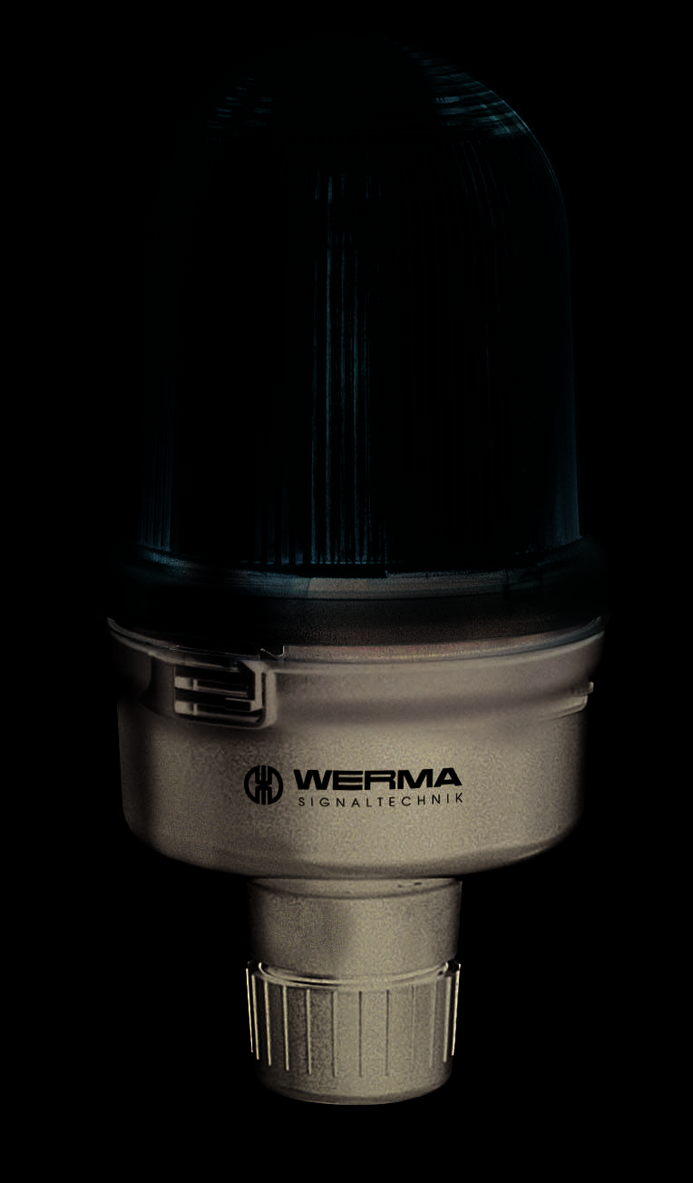 Werma Signaltechnik Luz giratoria 829.317.55 829.317.55 Amarillo 24 V/DC