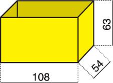 Hünersdorff Maletín surtido (Lon. x Anch. x Alt.) 108 x 54 x 63 mm Número de compartimentos: 1 Contenido 1 UD(S).
