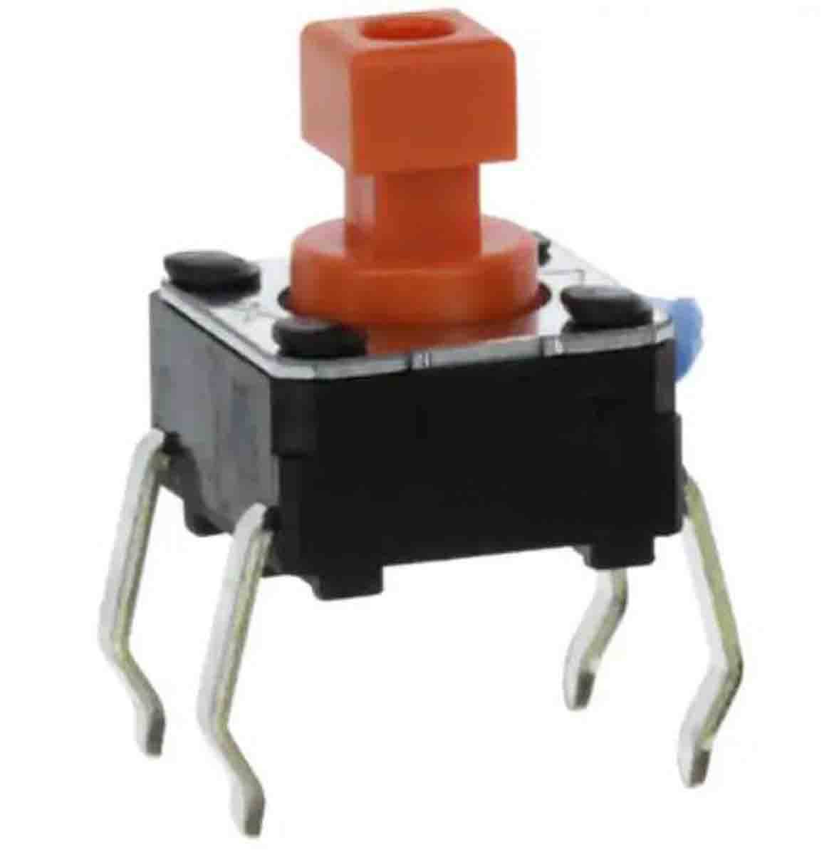 Aratas B3F1055 B3F1055 Pulsador 24 V/DC 0.05 A 1 Off/(On) Pulsante ( x x ) 6 x 6 x 7.3 mm 1 ST