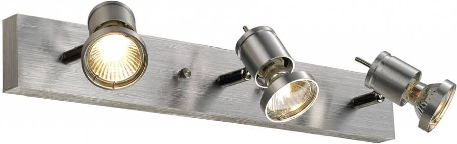 SLV Asto Spot III 147443 Difusor de techo Halógeno GU10 225 W Aluminio (cepillado)-1