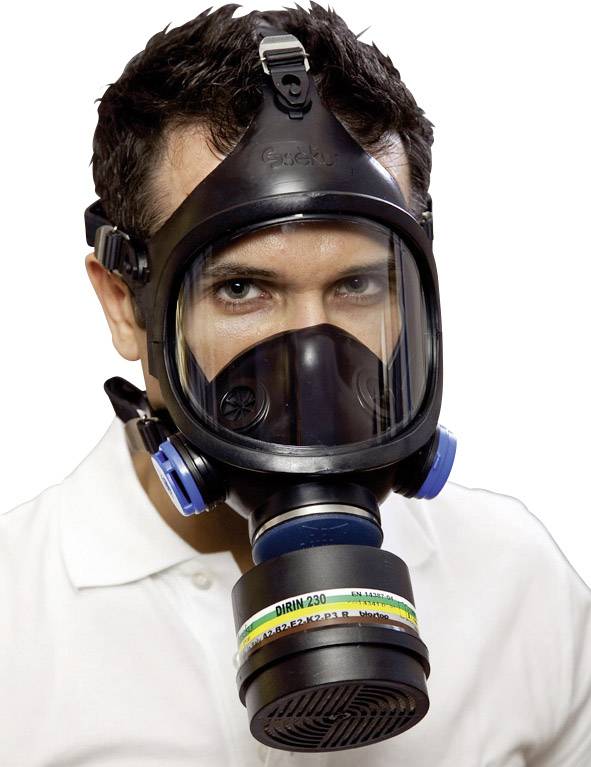 Ekastu C 607/Selecta klass 2 466 611 Máscara de protección respiratoria ohne Filter Tamaño: Uni EN 136, EN 148-1 DIN 136-0