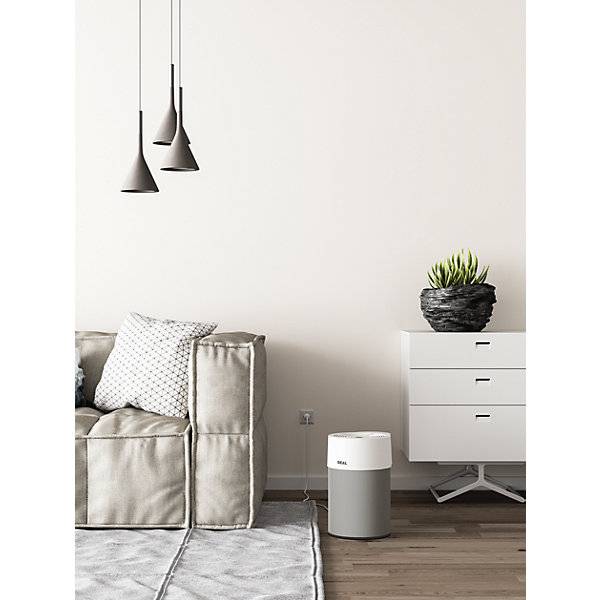 Ideal Office 73101011 73101011 Purificador de aire 50 m² Plata, Blanco-3