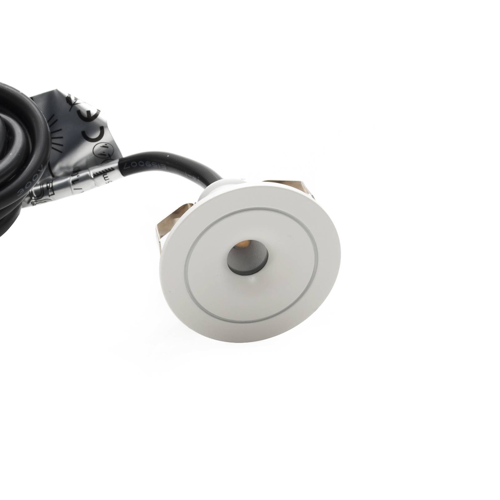 Deko Light 565172 Punto Lumi Lámpara LED de encastre LED LED instalado de forma fija 1 W Blanco tráfico (RAL 9016)-1
