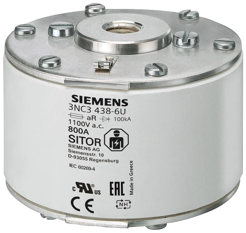 Siemens 3NC32456U Inserto de fusible Tamaño de fusible = 3 1600 A 500 V 1 UD(S).-0