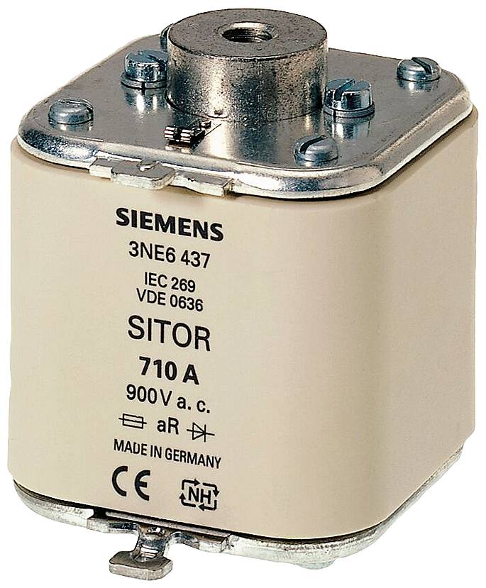 Siemens 3NE6437 Inserto de fusible 710 A 900 V 1 UD(S).-0