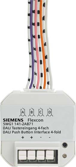 Siemens Siemens-KNX 5WG11412AB71 Entrada del palpador 5WG1141-2AB71