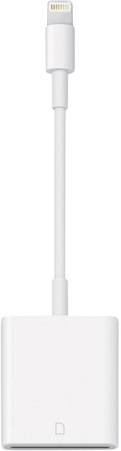 Apple Adaptador [1x Conector Apple Lightning - 1x Ranura de tarjeta SD] 0.10 m Blanco