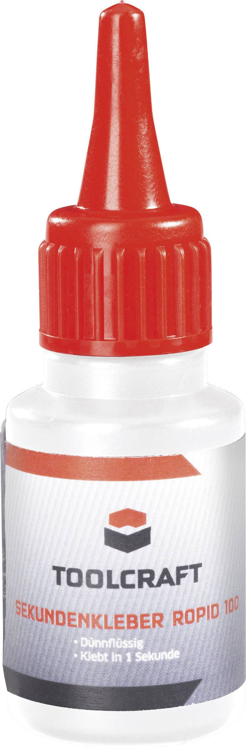 TOOLCRAFT ROPID 100 Superglue 886512 20 g-0