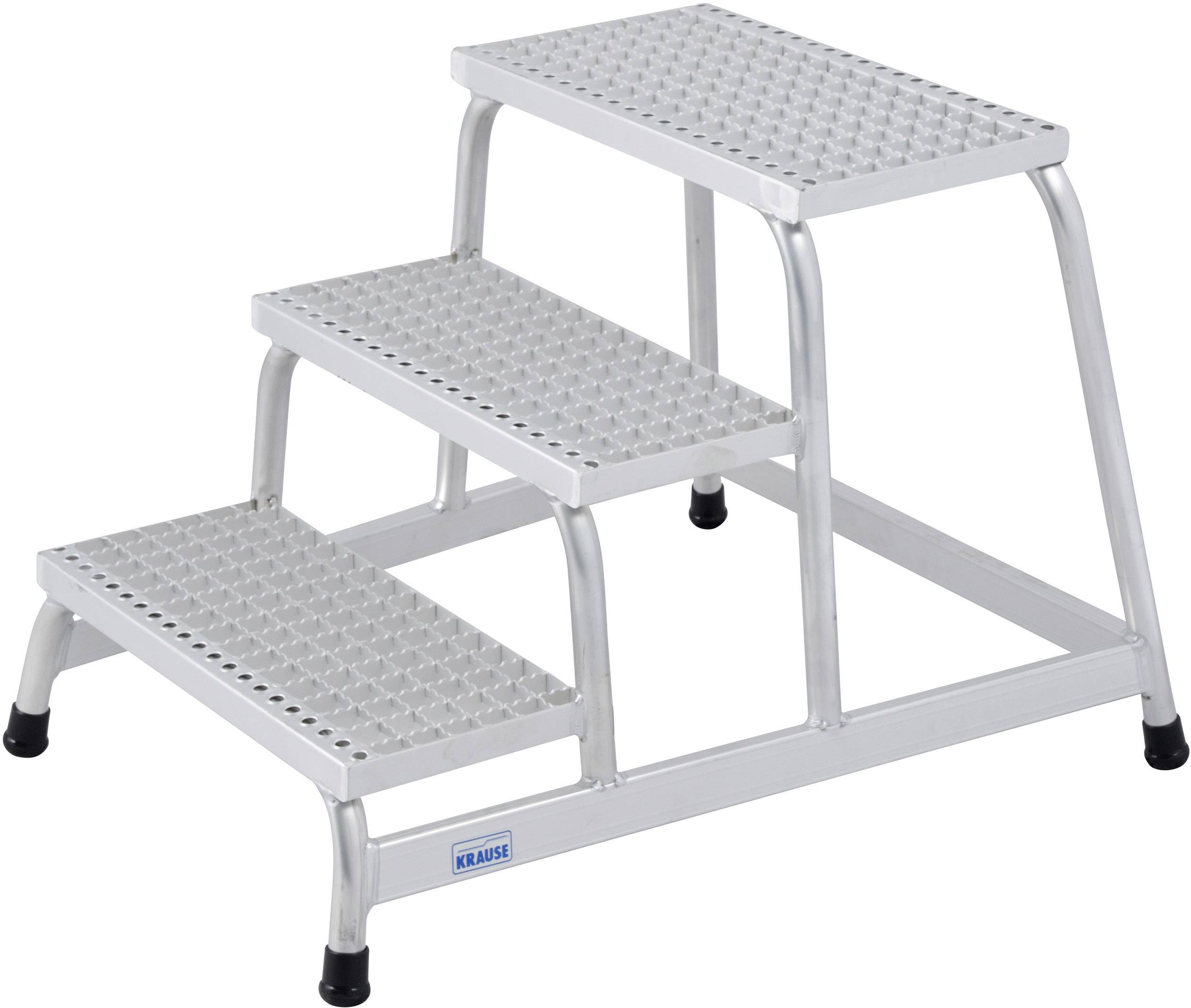Krause 805331 Aluminio Escalón de montaje Altura de trabajo (máx.): 2.60 m Plata 8.5 kg