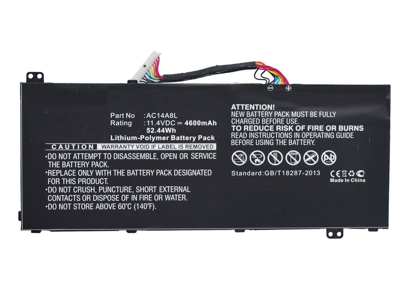 CoreParts Batería de repuesto MBXAC-BA0072 11.4 V Acer-0