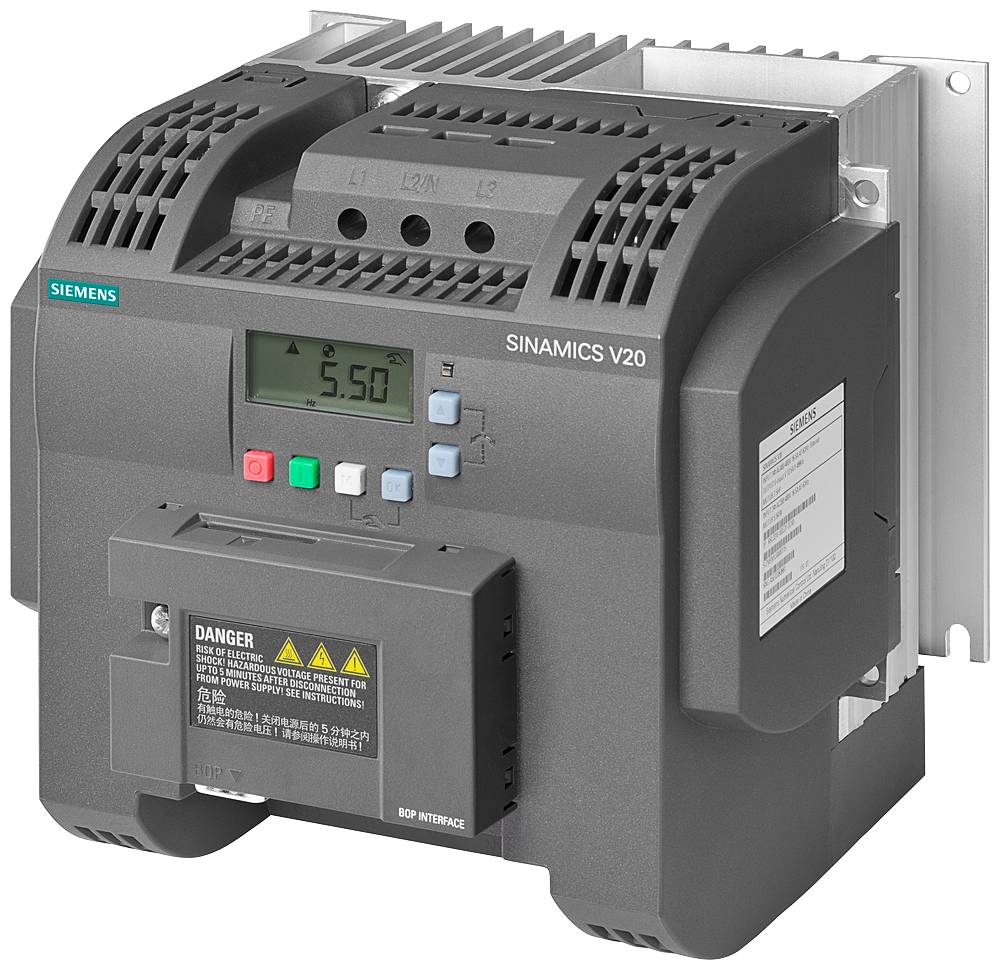 Siemens Convertidor de frecuencia FSA 0.75 kW Trifásico 400 V