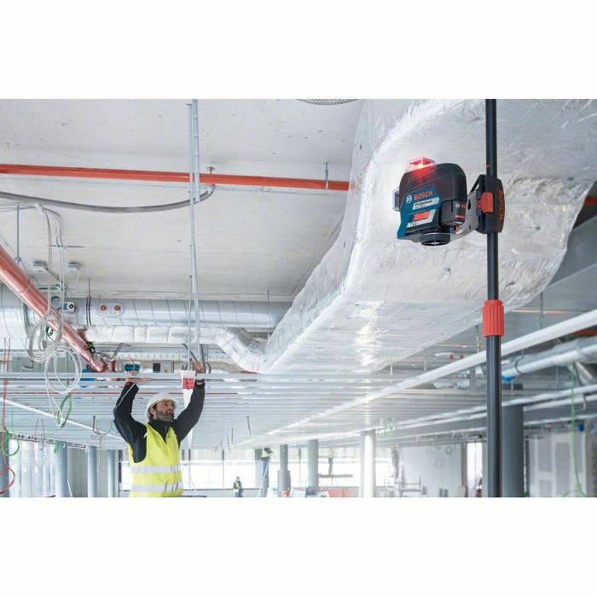 Bosch Professional GLL 3-80 C (Karton) Láser de líneas Alcance (máx.): 120 m-1