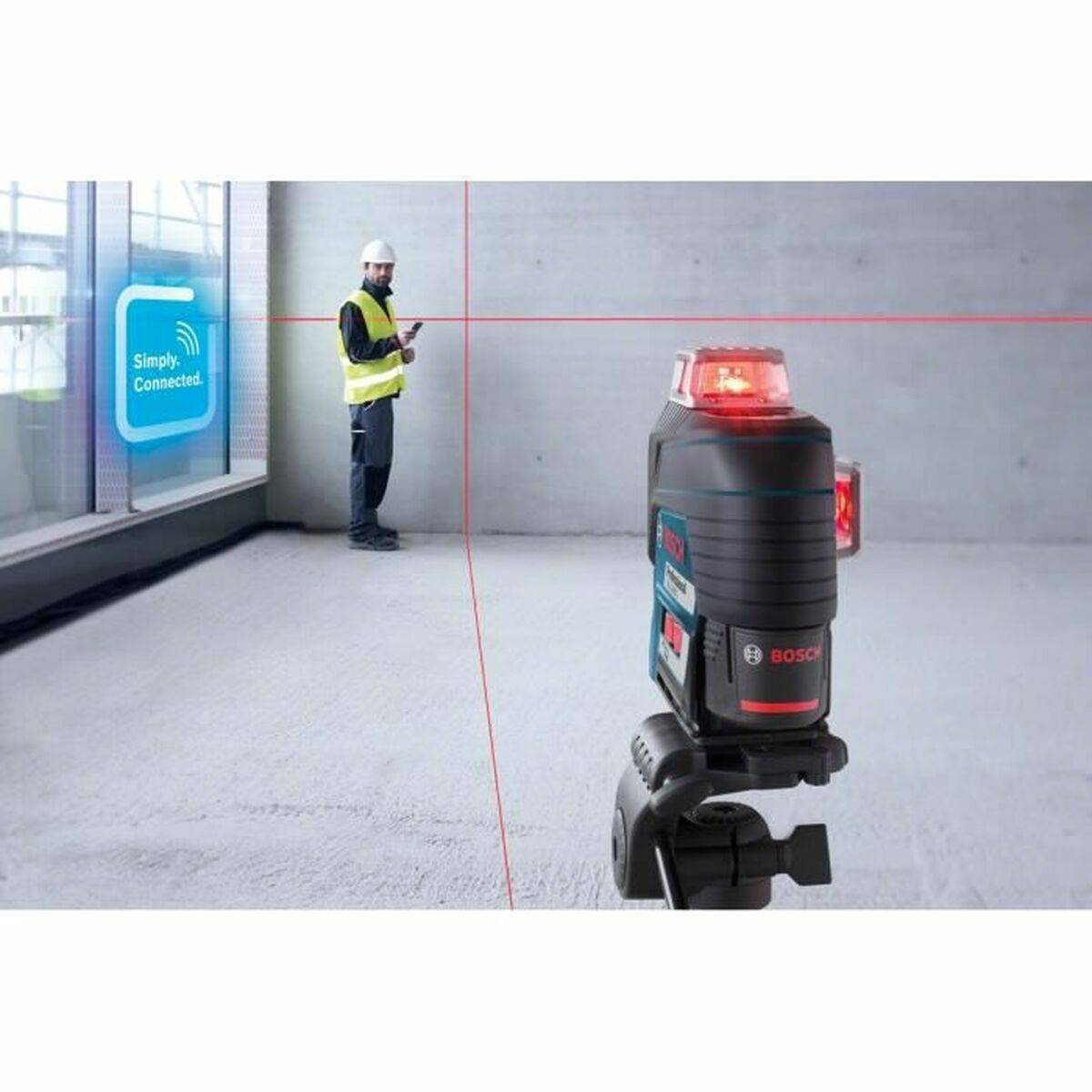 Bosch Professional GLL 3-80 C (Karton) Láser de líneas Alcance (máx.): 120 m-2