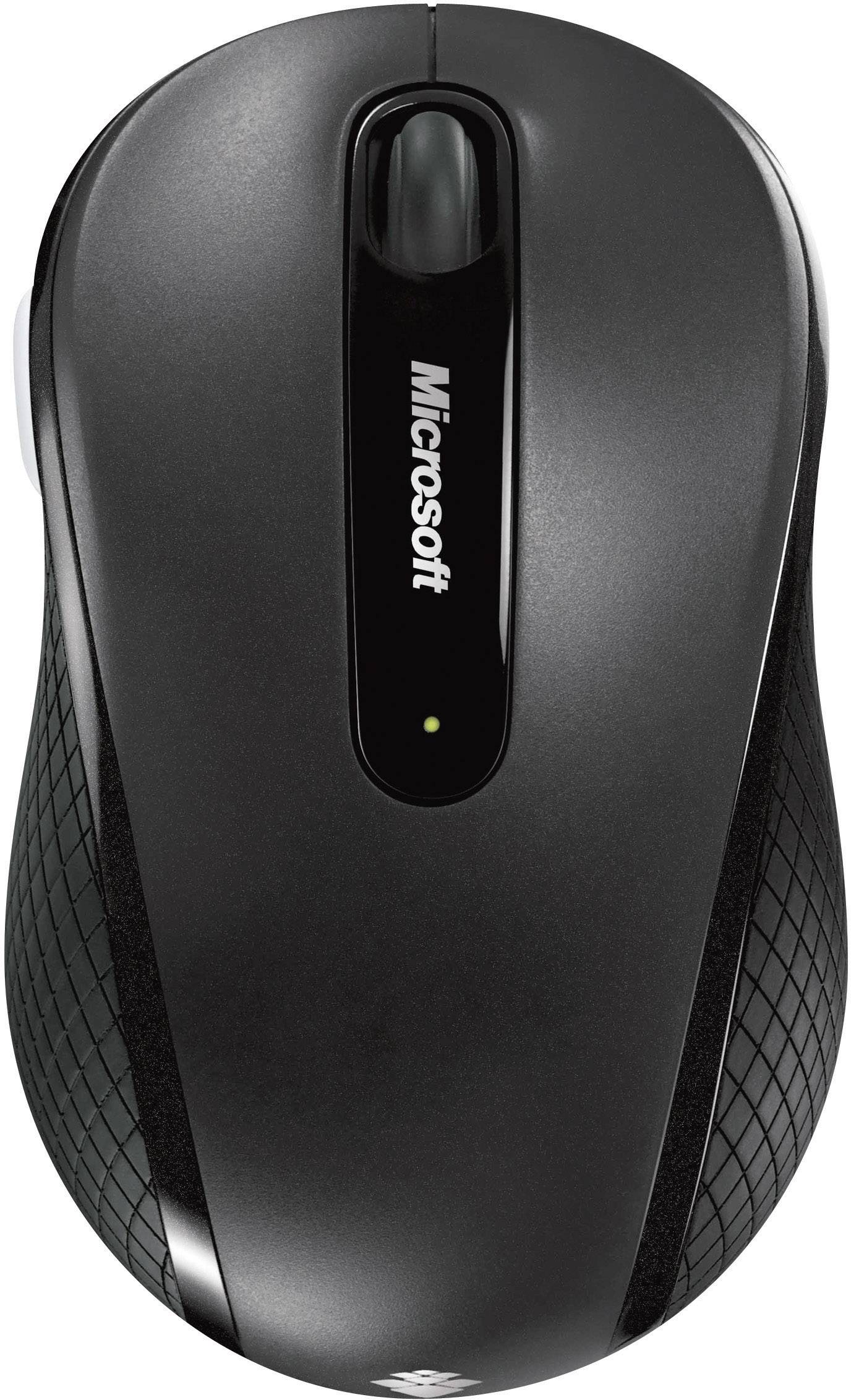 Microsoft Wireless Mobile Mouse 4000 Ratón WLAN Radiocontrolado Óptico Schwarz 4 Teclas 1000 dpi-0