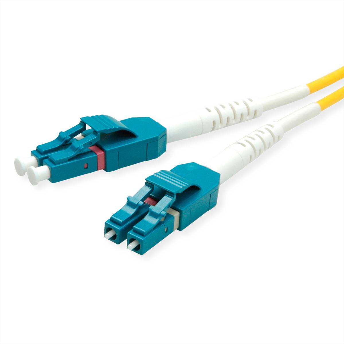 Roline 21.15.8786 Fibra de vidrio LWL Cable 15.00 m Amarillo [1x Conector LC - 1x Conector LC] 9/125 µ Singlemode OS2-0