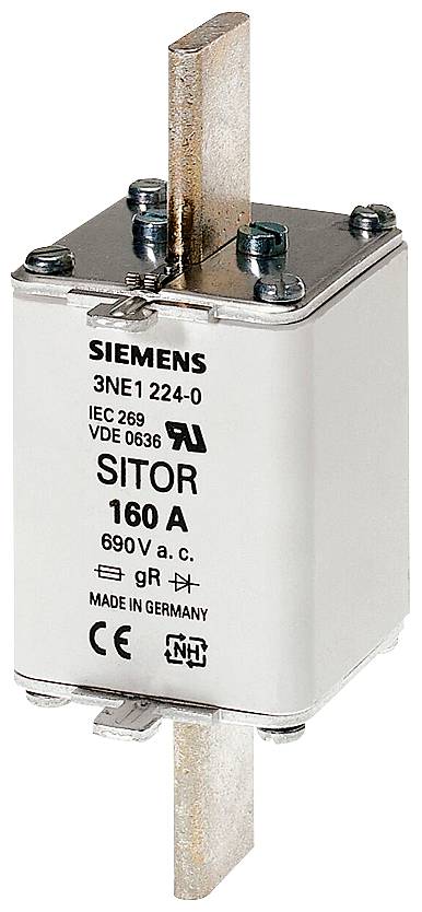 Siemens 3NE12300 Inserto de fusible Compatible con Tamaño de fusible 000 - 4 Tamaño de fusible = 1 315 A 690 V 1 UD(S).-0