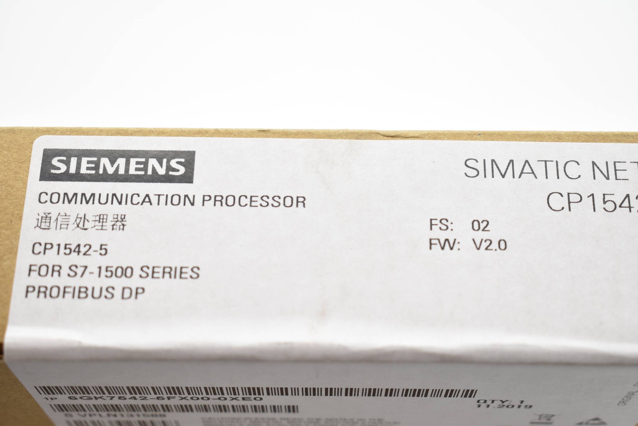Siemens 6GK7542-5FX00-0XE0 Procesador de comunicación PLC 15 V-3