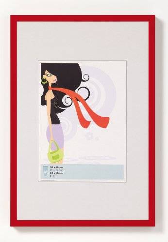 walther+ design KV040R Marco para fotos extraíble Formato del papel: 30 x 40 cm ( x ) 30 cm x 40 cm Rot-0