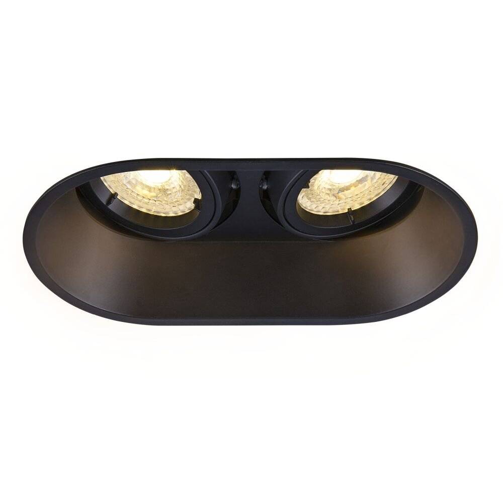 SLV 1006121 HORN Lámpara LED de encastre GU10 25 W Schwarz-2