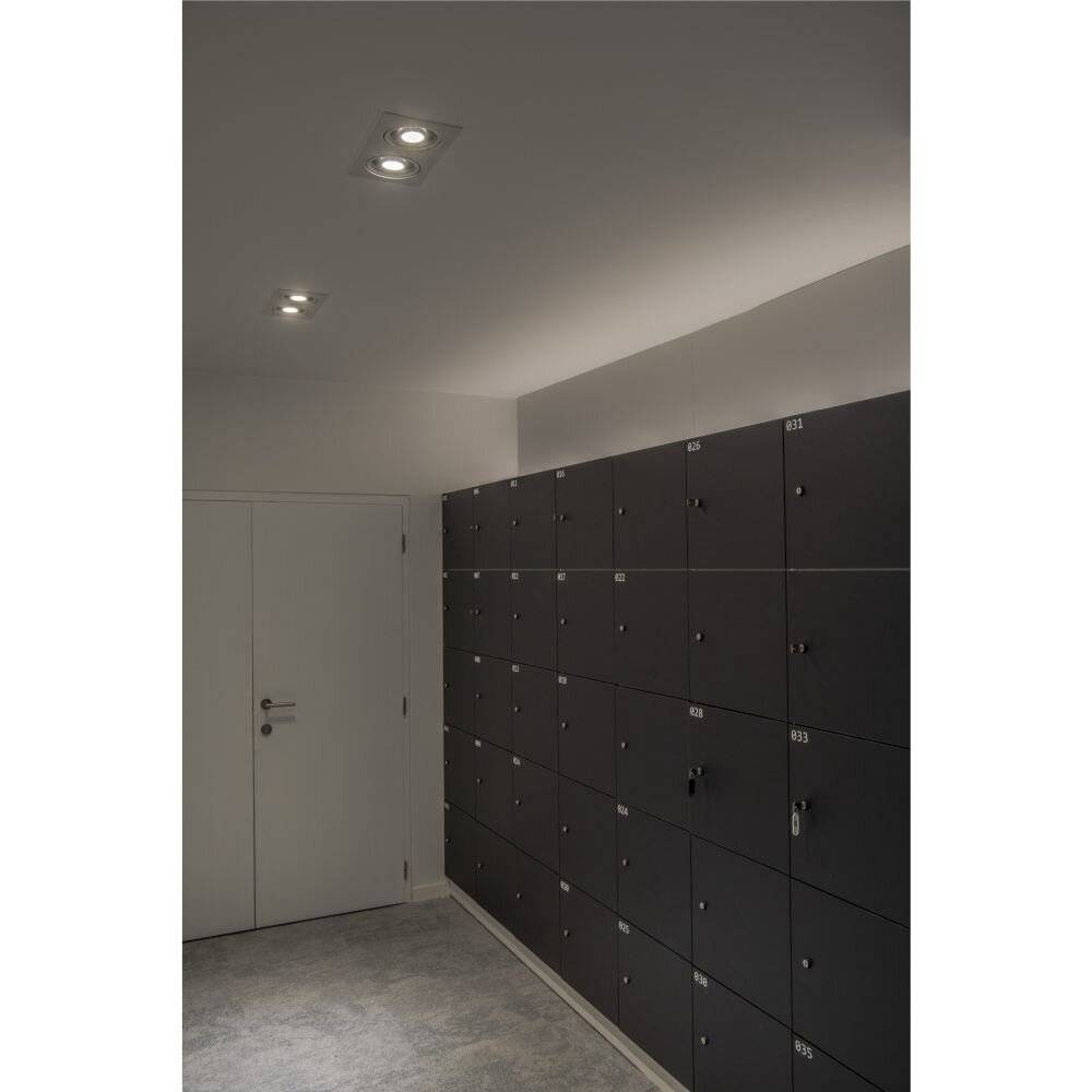 Imagen de premio para SLV 113841 New Tria 1 Lámpara de encastre Halógeno, LED GU10 150 W Blanco (mate)