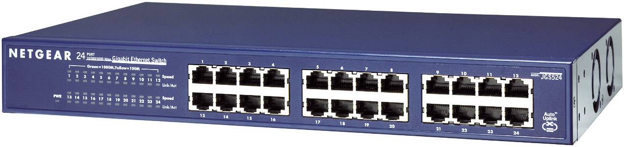 NETGEAR JGS524-200EUS JGS524-200EUS Dispositivo de red de 19 pulg. 24 puertos 1000 MBit/s-0