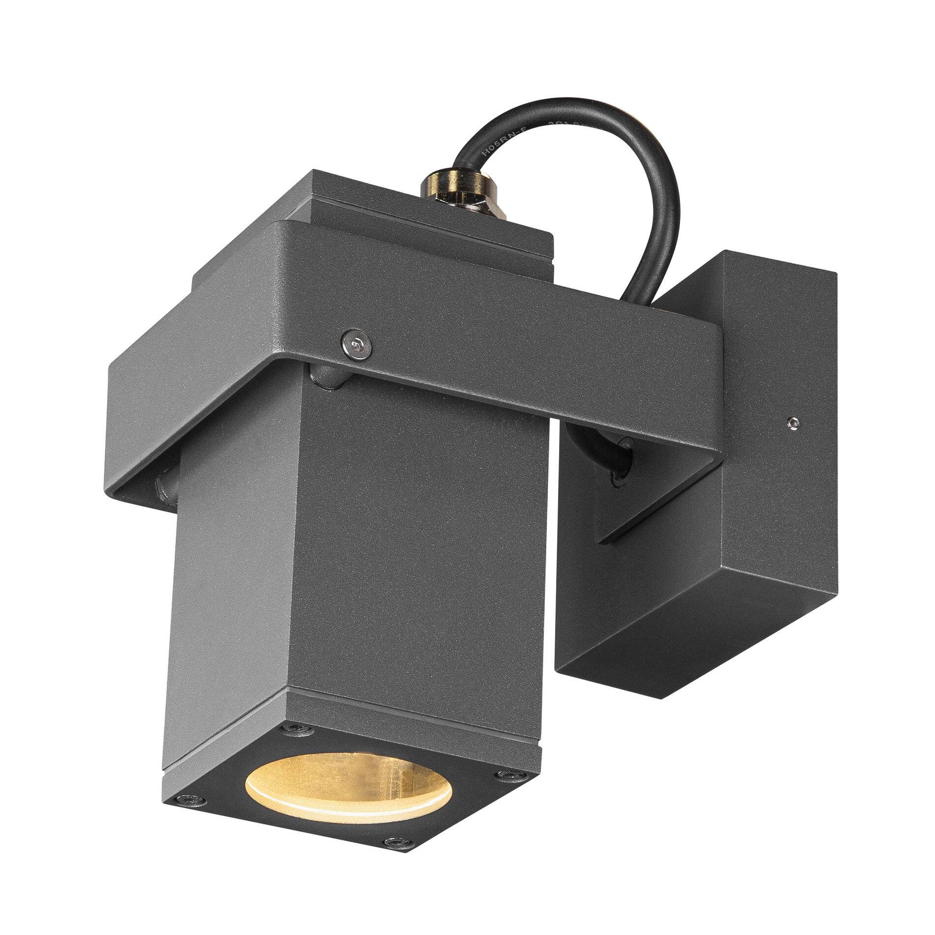 Imagen de premio para SLV THEO BRACKET 1004653 Apliques de pared para exteriores GU10 Antracita