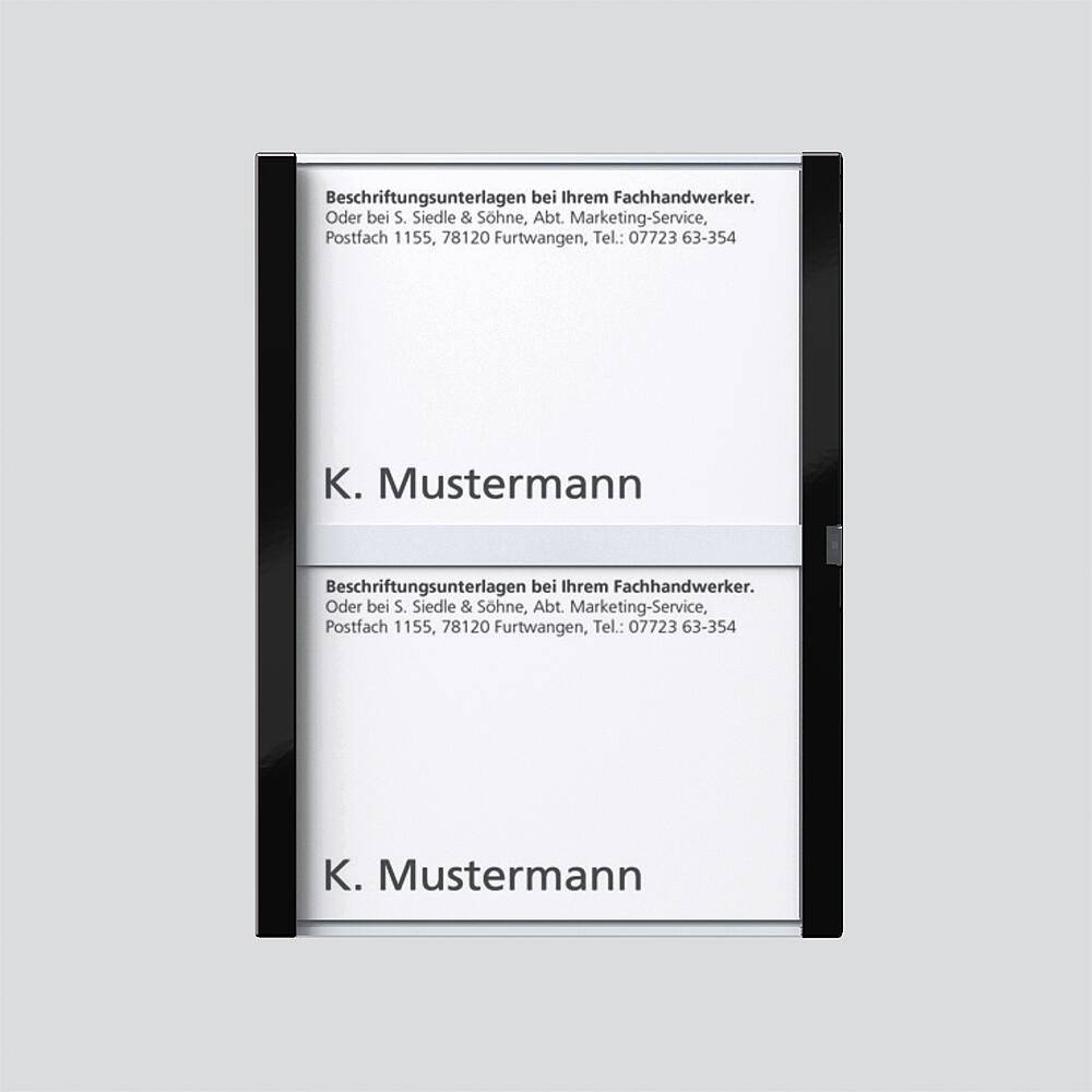 Siedle 200029953-00 Accesorios de intercomunicador de puerta Accesorios de montaje Schwarz-0