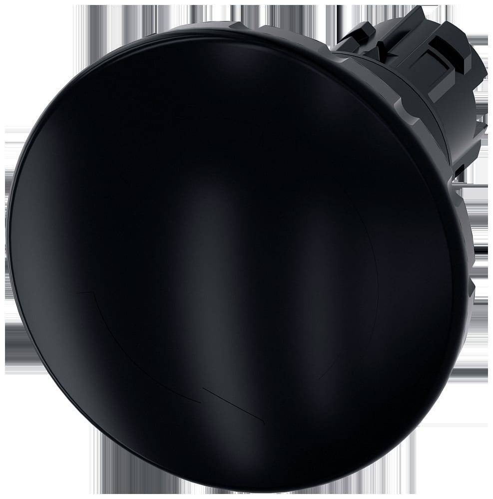 Siemens 3SU10001JB100AA0 3SU1000-1JB10-0AA0 Pulsador tipo seta Pomo Schwarz Desbloqueo por giro 1 ST