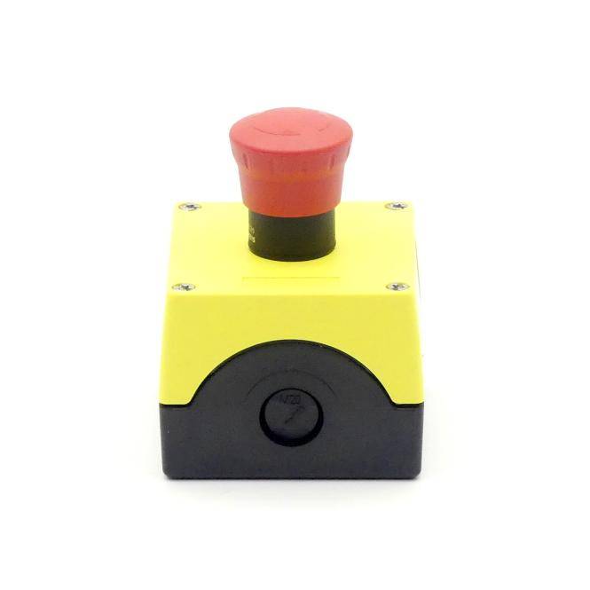 Siemens 3SU18010NB002AA2 3SU1801-0NB00-2AA2 Carcasa Para fijación al suelo, Con señal 1 tecla Rot Desbloqueo por giro 1 -4
