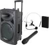 Ibiza Sound PORT15VHF Bluetooth Enceinte PA mobile 38 cm 15 pouces 1 pc(s)