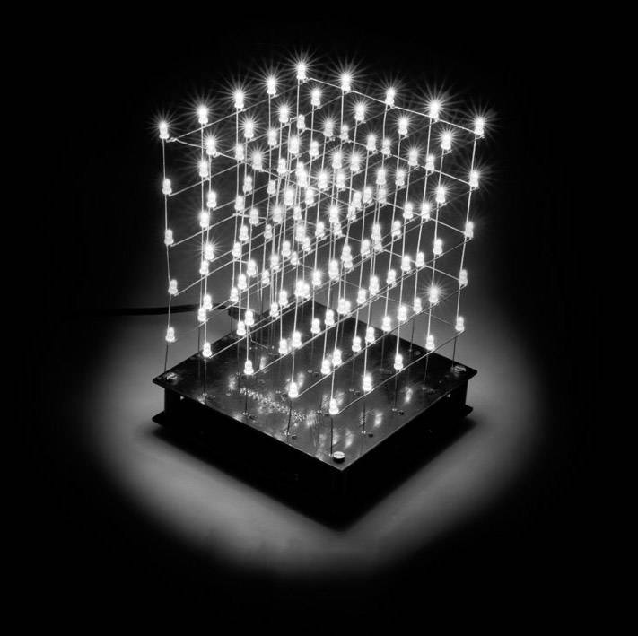Whadda K8018W Kit dé à LED Modèle (kit/module): kit à monter 9 V/DC-1
