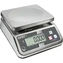 Kern Balance de table FFN 6K1IPN Plage de pesée (max.) 6 kg Lisibilité 1 g à batterie, sur bloc d'alimentation argent